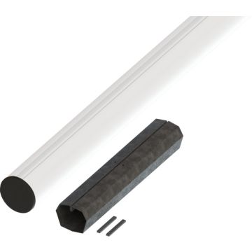 Arbres de barrière Arbre rond en aluminium