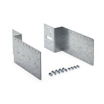 Équerre de montage pour cellule photoélectrique 12-24 V-AC/DC, lot de 2