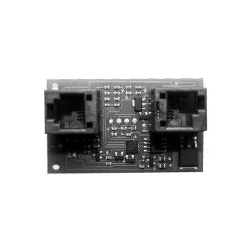 EP 141 Platine d'extension pour bouton-poussoir avec câble RJ