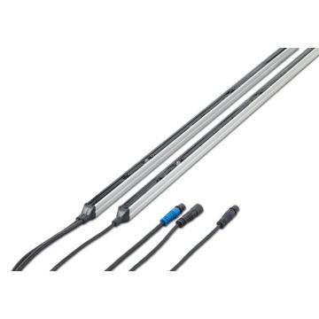 Barrières immatérielles GridScan/Pro 2.500 avec hauteur de champ de protection de 2,5 m, PNP/NPN/OSE