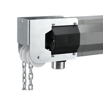 Renvoi de chaîne manuel de secours en cas de montage horizontal pour STA 1 KE