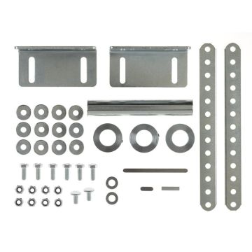 AKT-AS 25,4 Kit de montage console et arbre enfichable 25,4 mm pour transmission par chaîne 