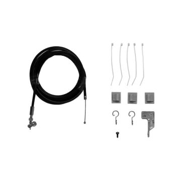 Special 301 Déverrouillage de secours pour portes basculantes et basculantes, 3 m de câble Bowden