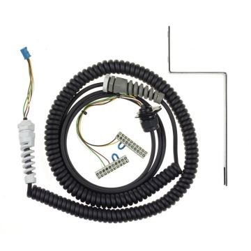 Câble spiralé 5x0,25 mm² pour TBAD