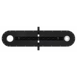 AKT 483-1:1-25,4 Transmission par chaîne avec entraxe de 483 mm