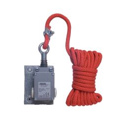 Interrupteur à tirette pour plafond avec action lente et câble de traction de 3,5 m