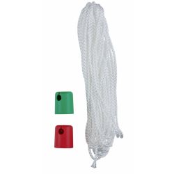 Câble de déverrouillage avec cloche à câble rouge et verte