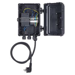 Bloc d'alimentation 24 V-DC/2,5 A avec 2 sorties dans un mini-boîtier CS, 1,5 m de câble