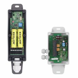 Système de transmission radio : récepteur universel à 2 canaux, émetteur à 2 canaux